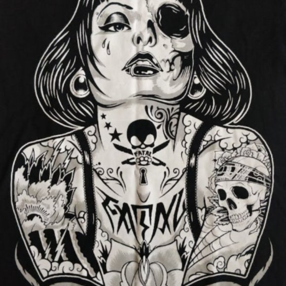 OLDSCHOOL FATAL CLOTHING SHIRT - Picture 2 of 2